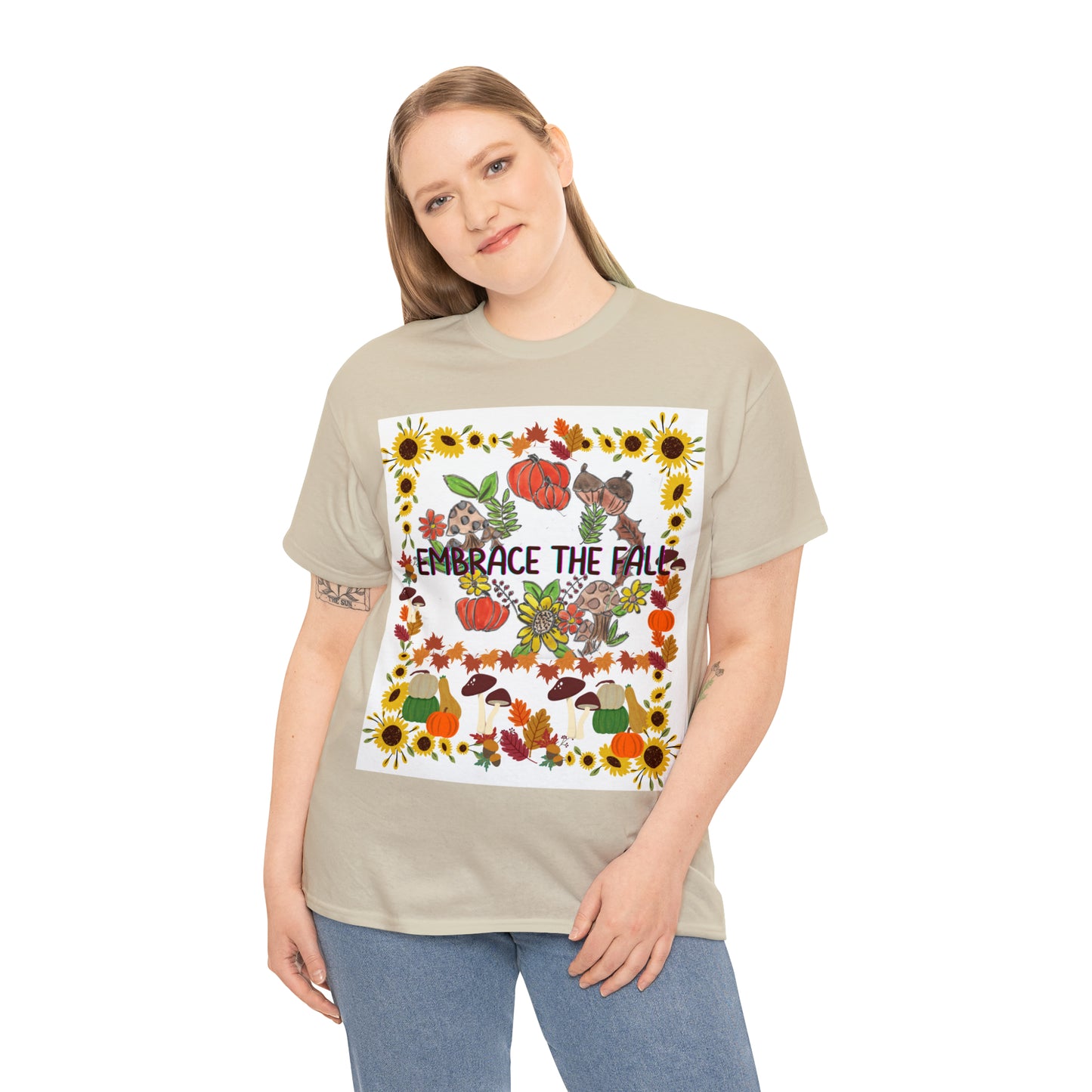 Embrace The Fall Unisex Heavy Cotton Tee