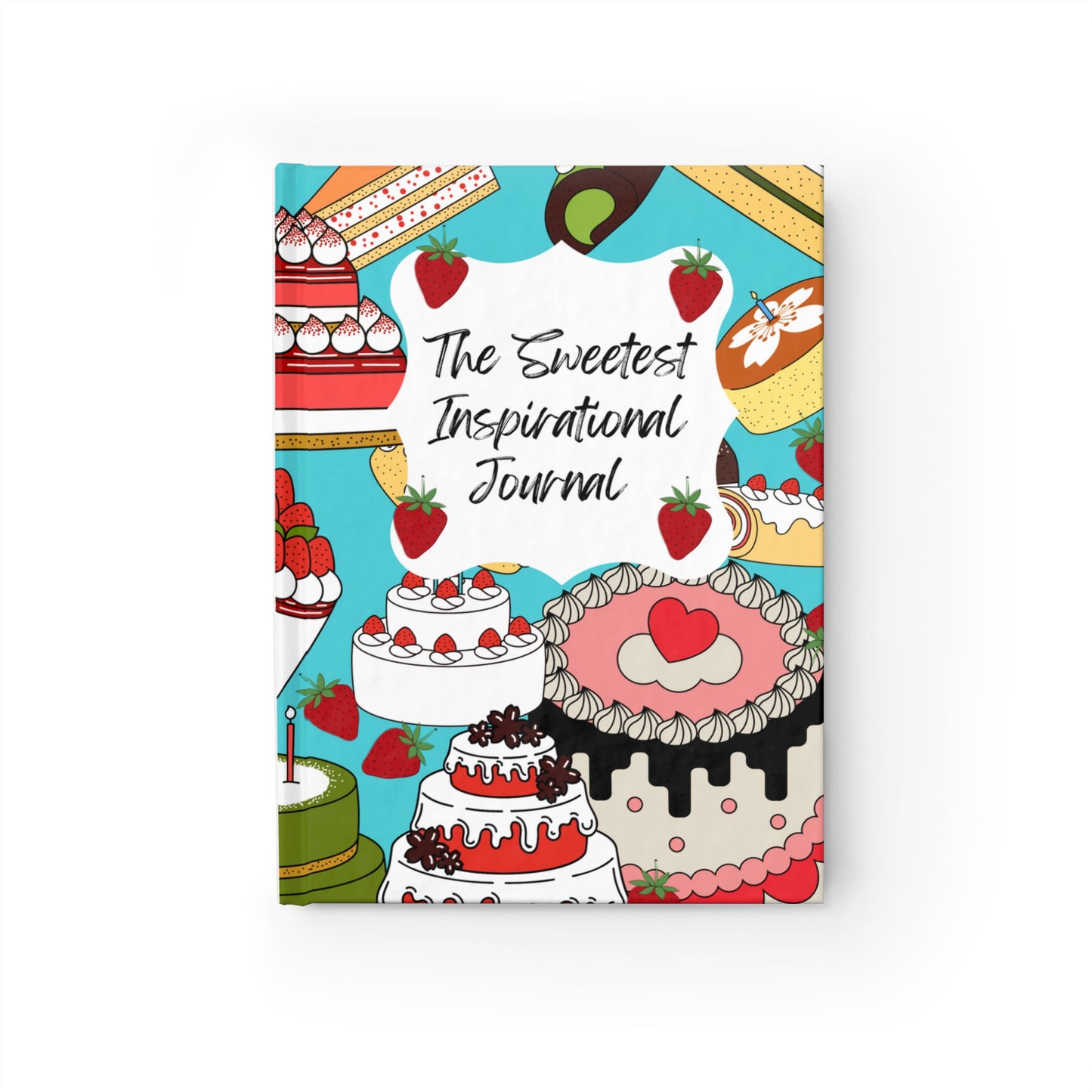 The Sweetest Inspirational Journal Turq- Ruled Line