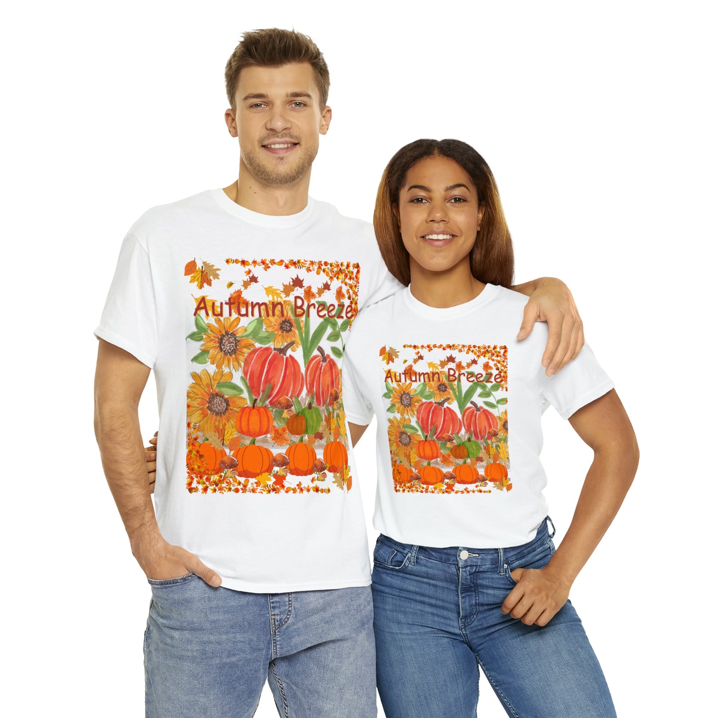 Autumn Breeze Unisex Heavy Cotton Tee