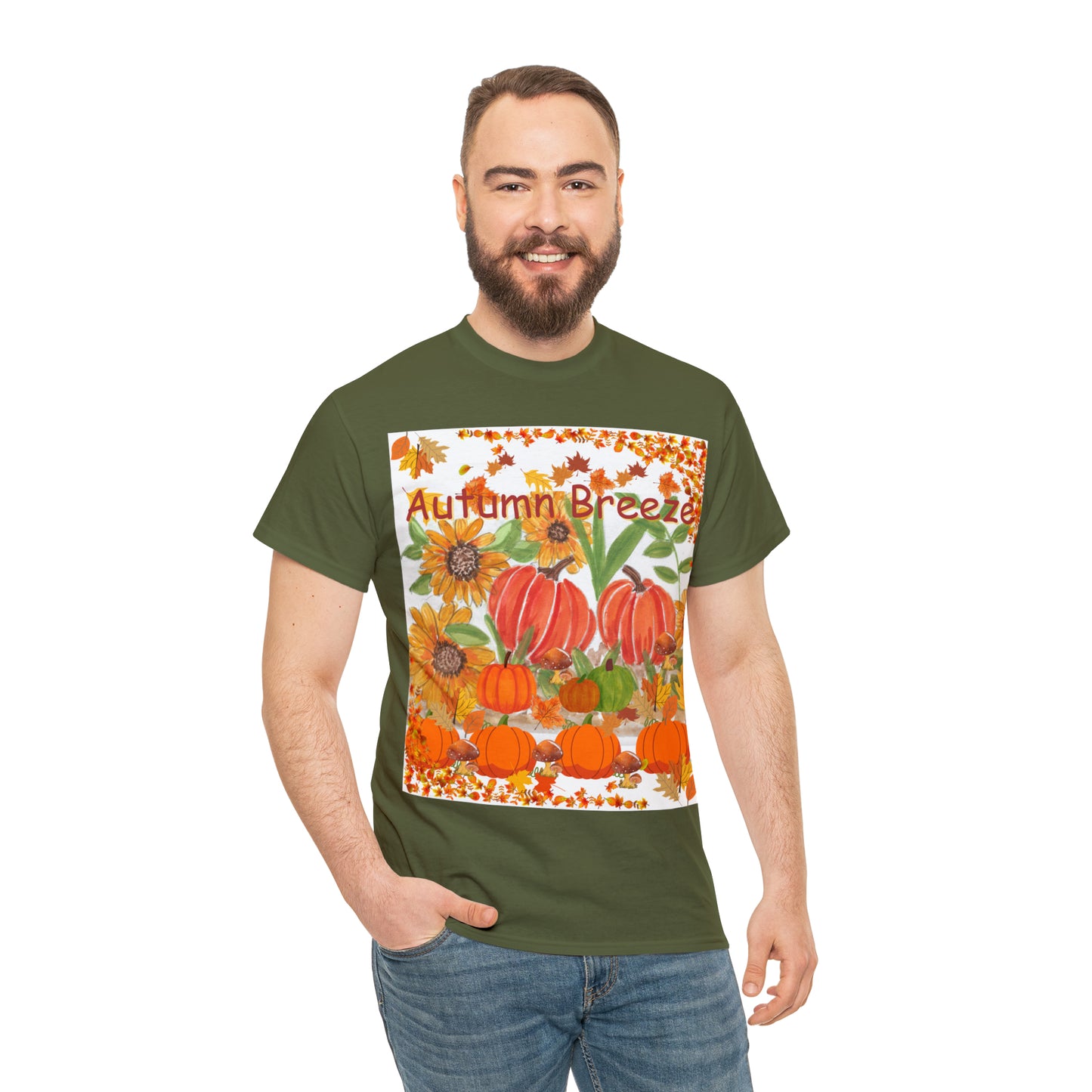 Autumn Breeze Unisex Heavy Cotton Tee