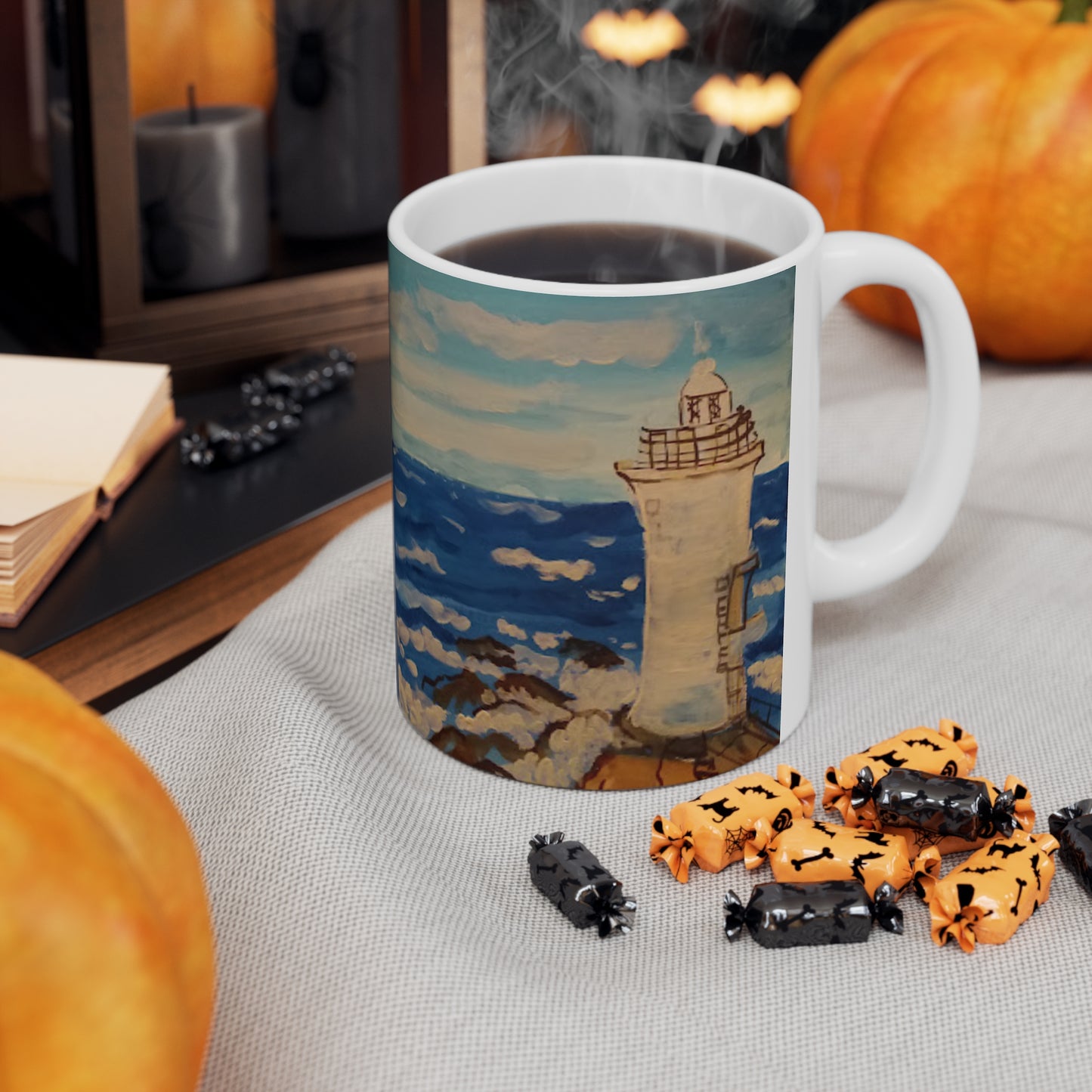 Lighthouse Ceramic Mug 11oz