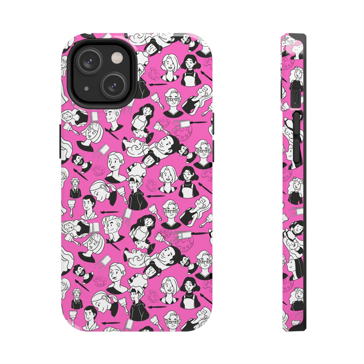 Inspirational Artist Pink Tough Phone Cases