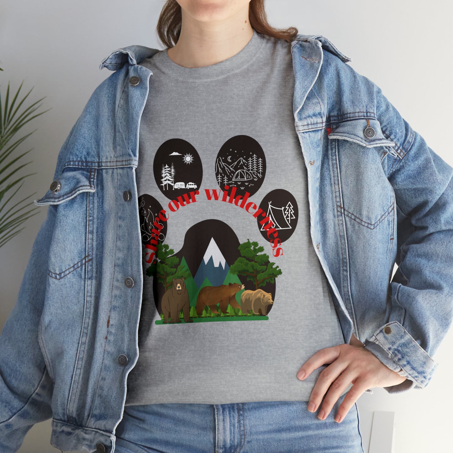 Share Our Wilderness Unisex Heavy Cotton Tee