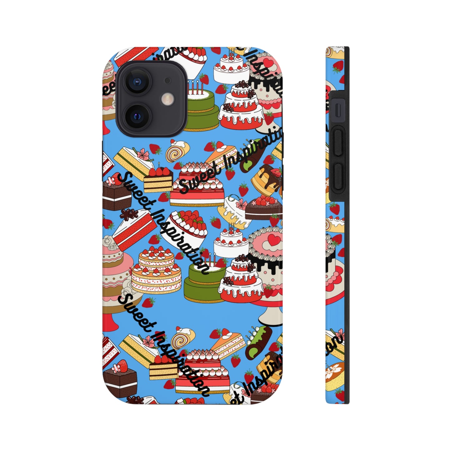 Sweet Inspiration Blue Tough Phone Cases