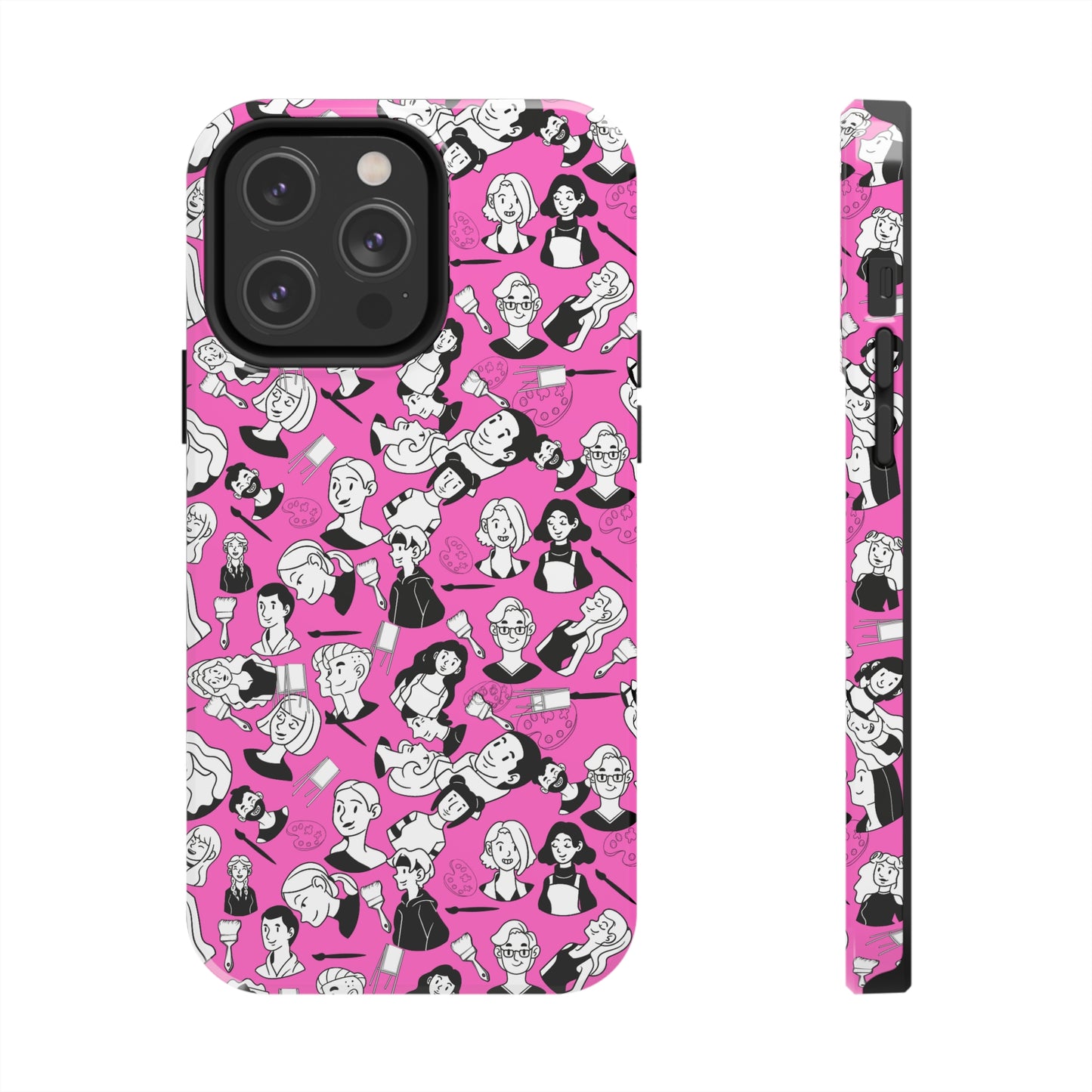 Inspirational Artist Pink Tough Phone Cases