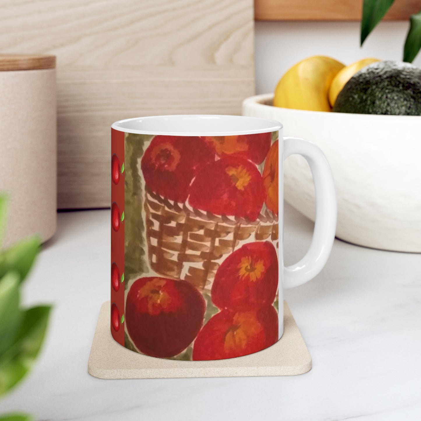 Apple Ceramic Mug 11oz