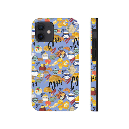 Morning Brunch Blue Tough Phone Cases