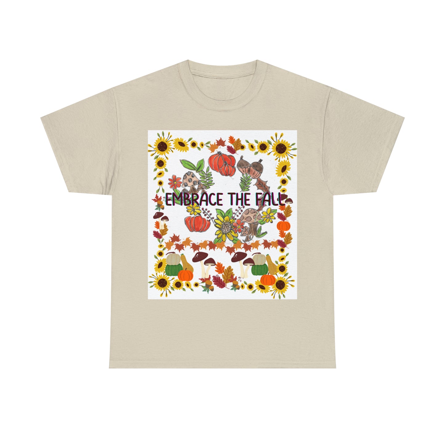 Embrace The Fall Unisex Heavy Cotton Tee