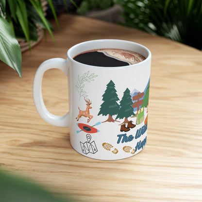 The Wilderness Is My Happy Place Ceramic Mug 11oz