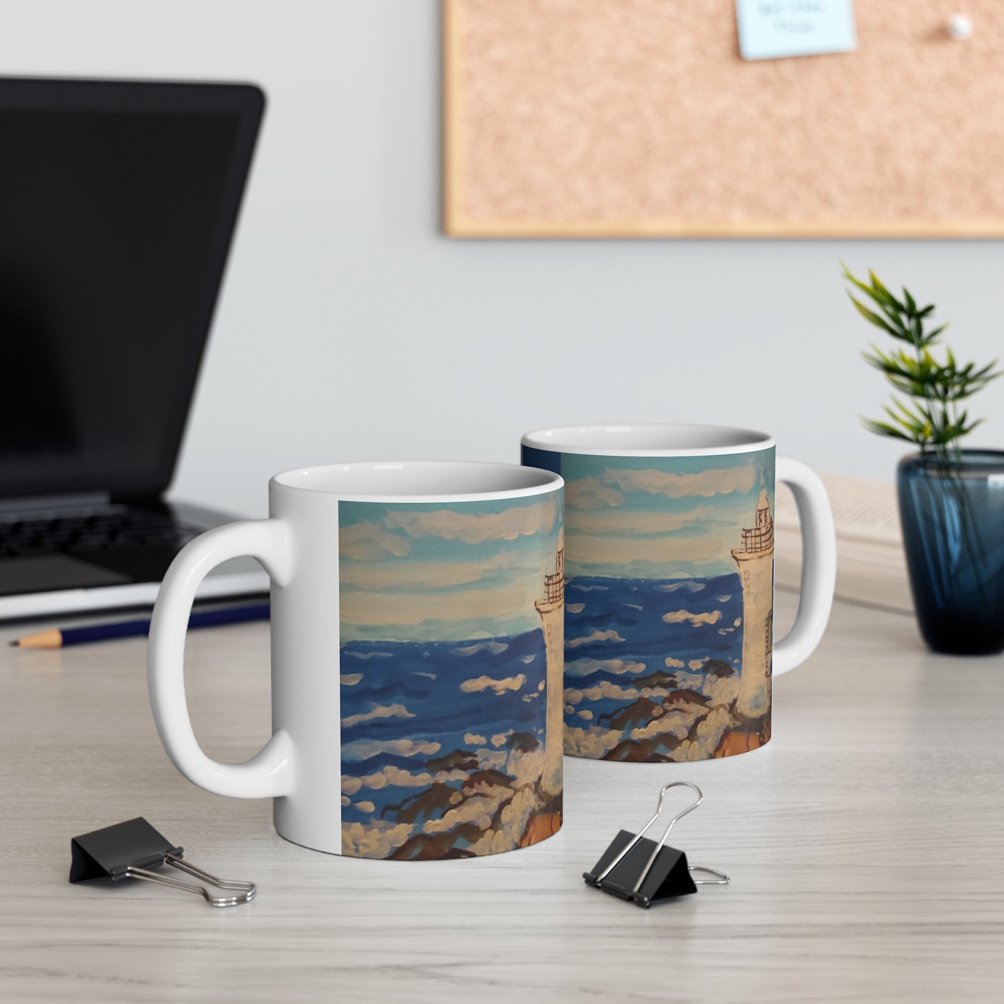 Lighthouse Ceramic Mug 11oz