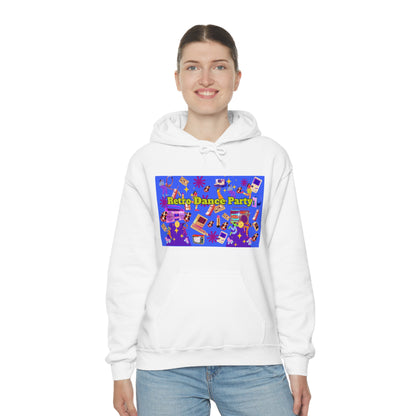 Retro Dance Party Unisex Heavy Blend™ Hooded Sweatshirt