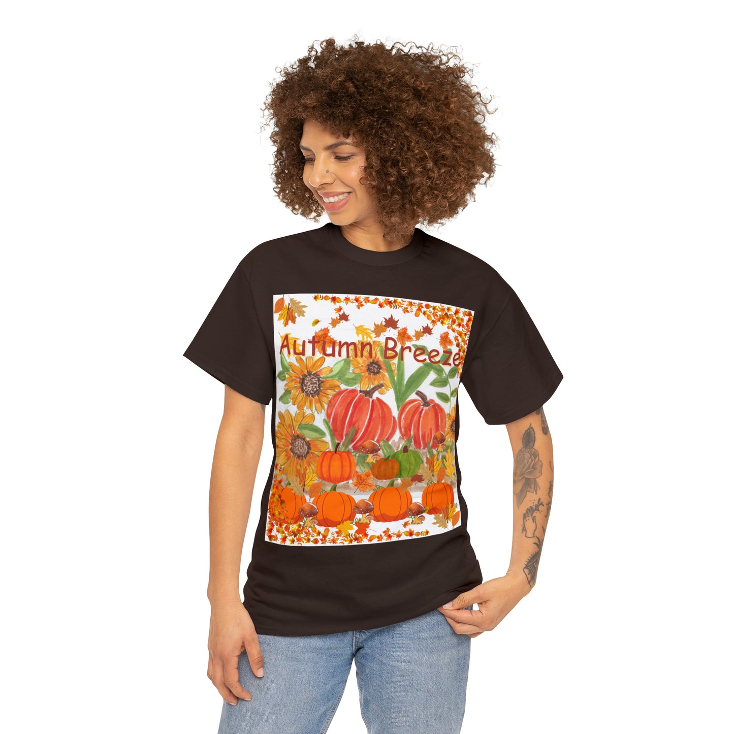 Autumn Breeze Unisex Heavy Cotton Tee