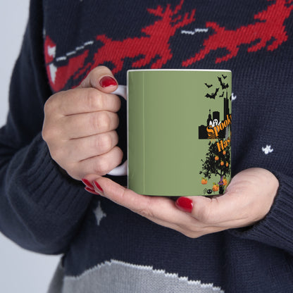 Spooky Season Has Arrived! Ceramic Mug 11oz