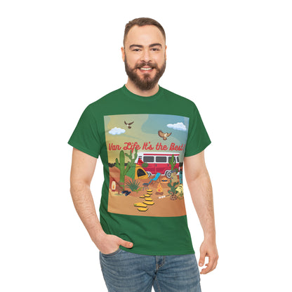 Van Life at Its Best Unisex Heavy Cotton Tee