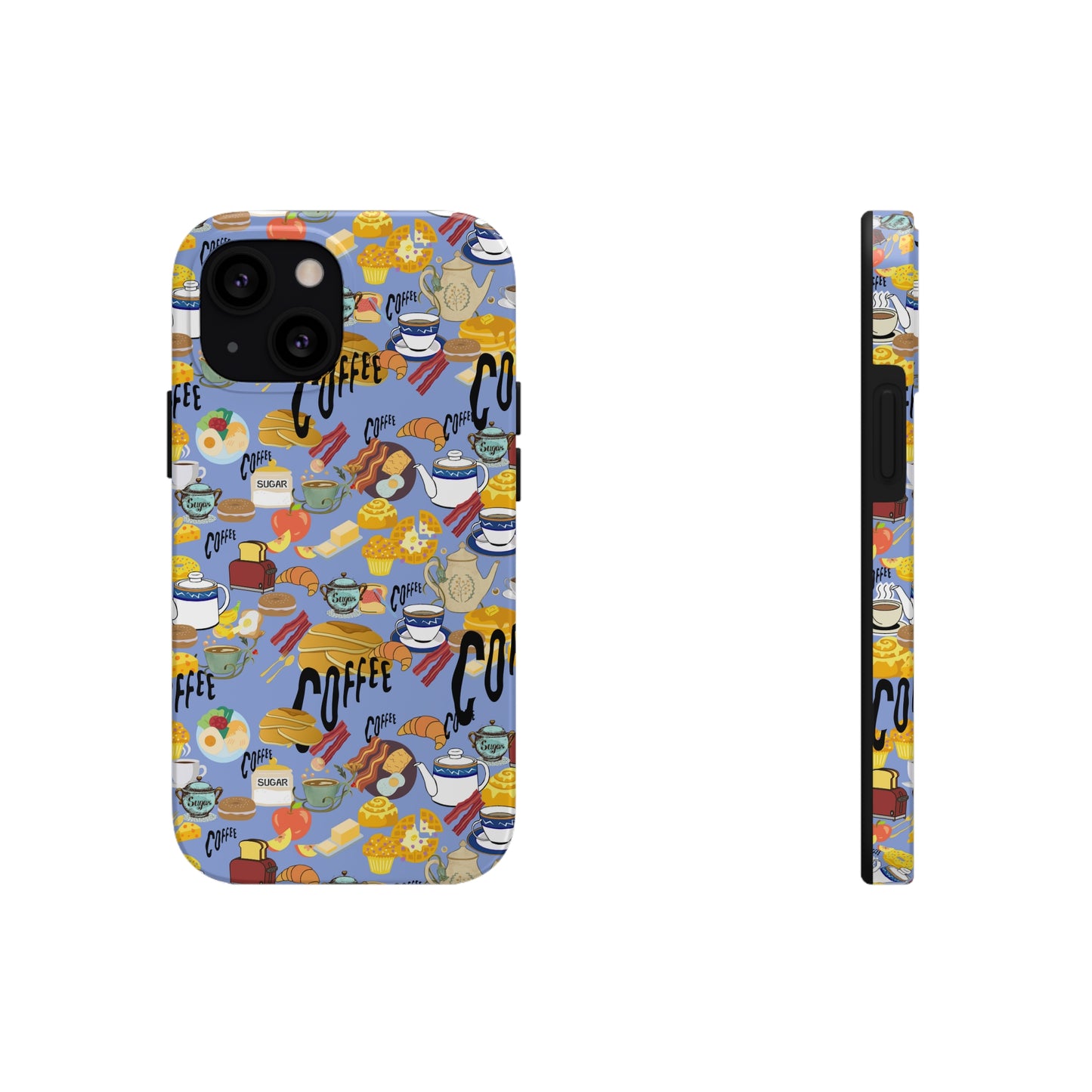 Morning Brunch Blue Tough Phone Cases