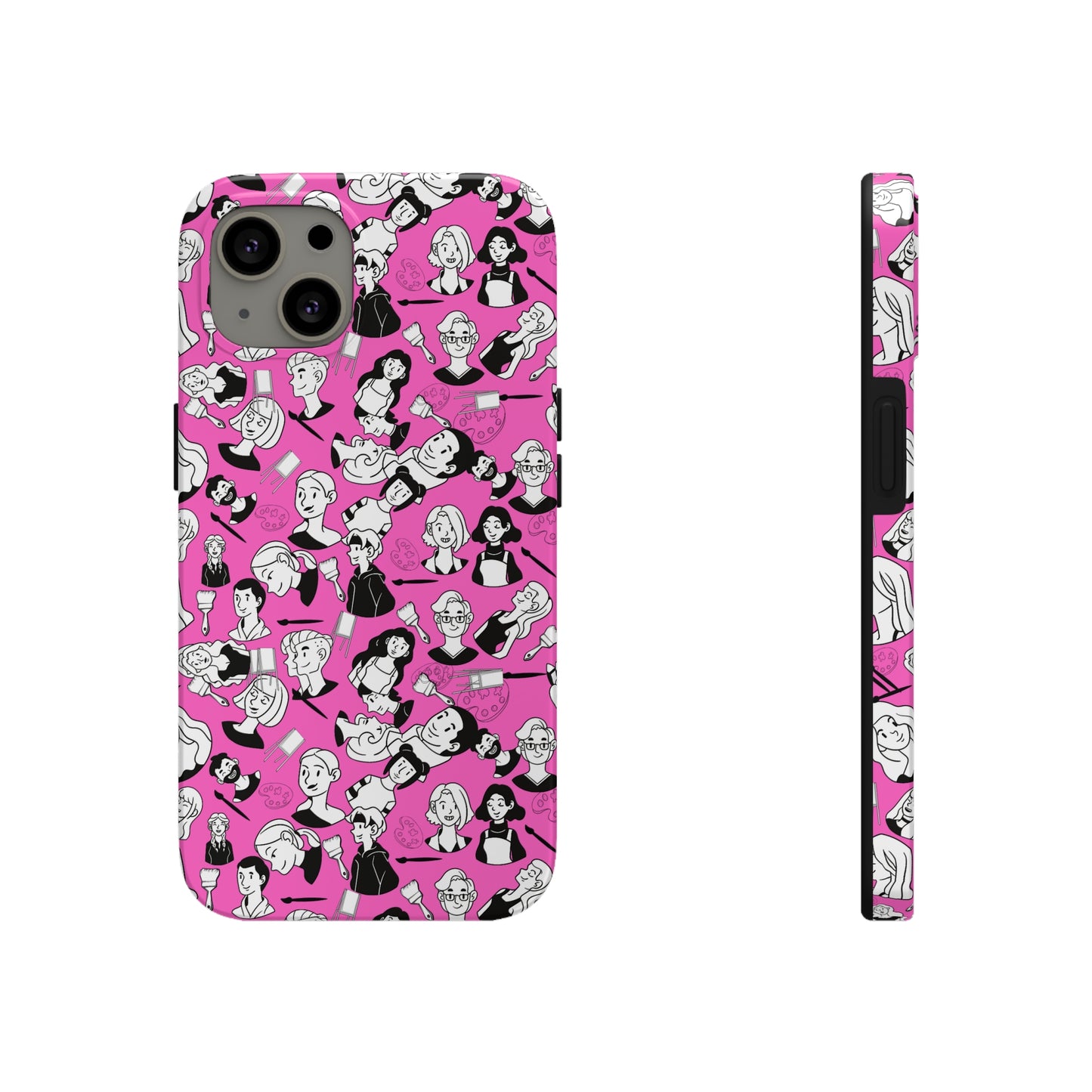 Inspirational Artist Pink Tough Phone Cases