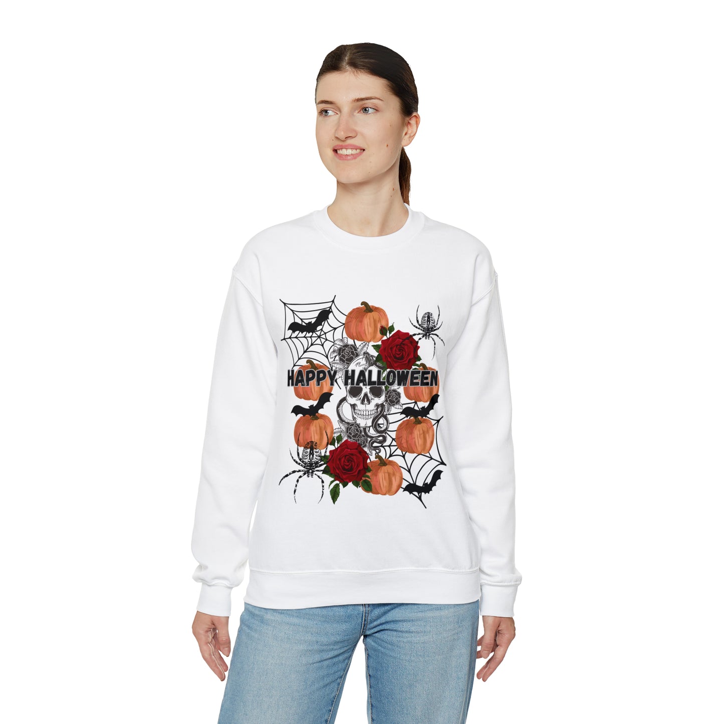 Happy Halloween Unisex Heavy Blend™ Crewneck Sweatshirt