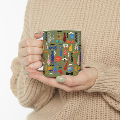 Tie Collaboration Ceramic Mug 11oz