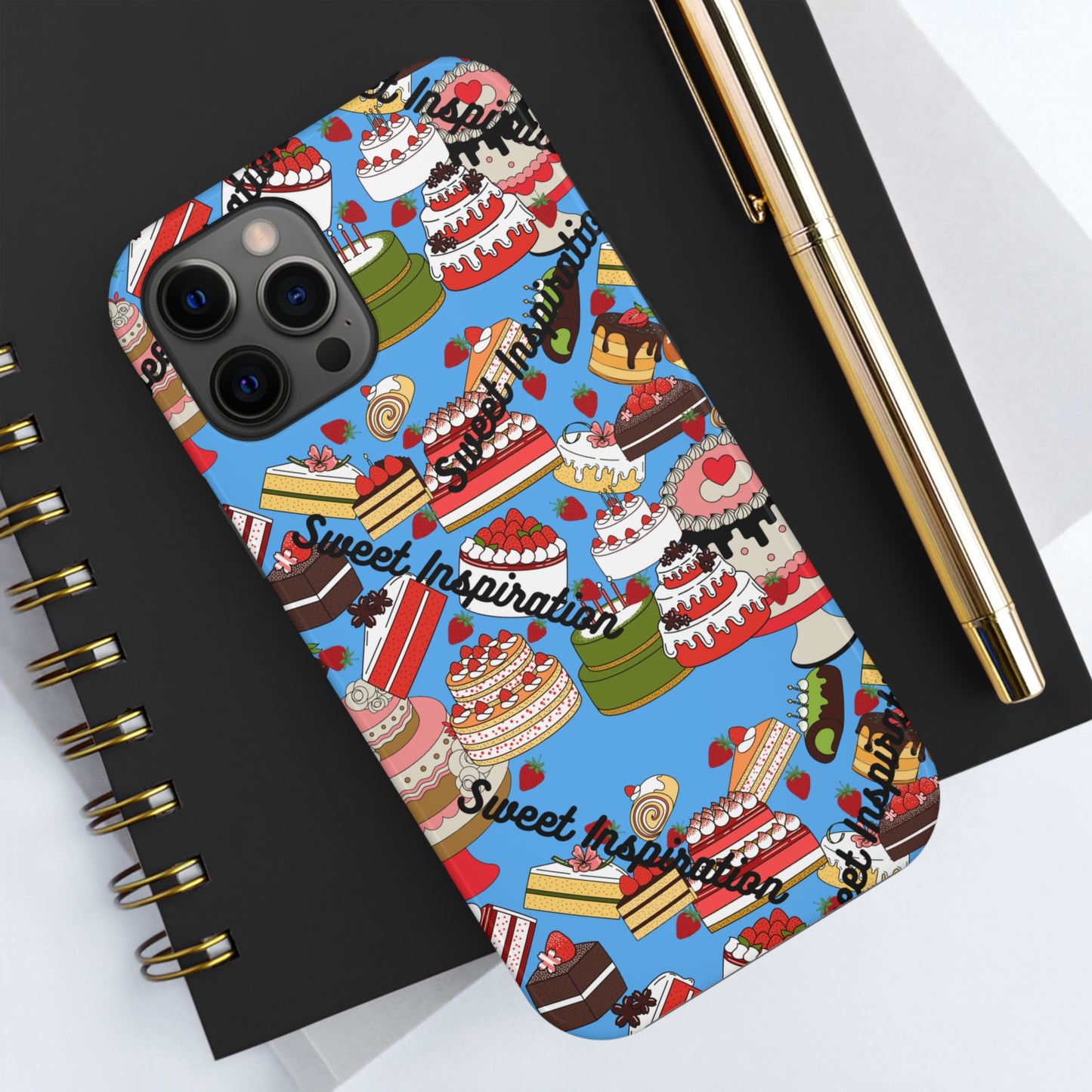 Sweet Inspiration Blue Tough Phone Cases