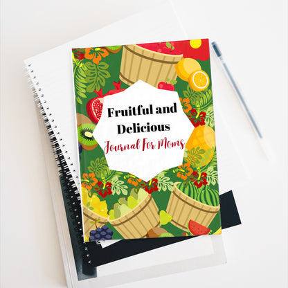 Fruitful and delicious Journal Green - Ruled Line