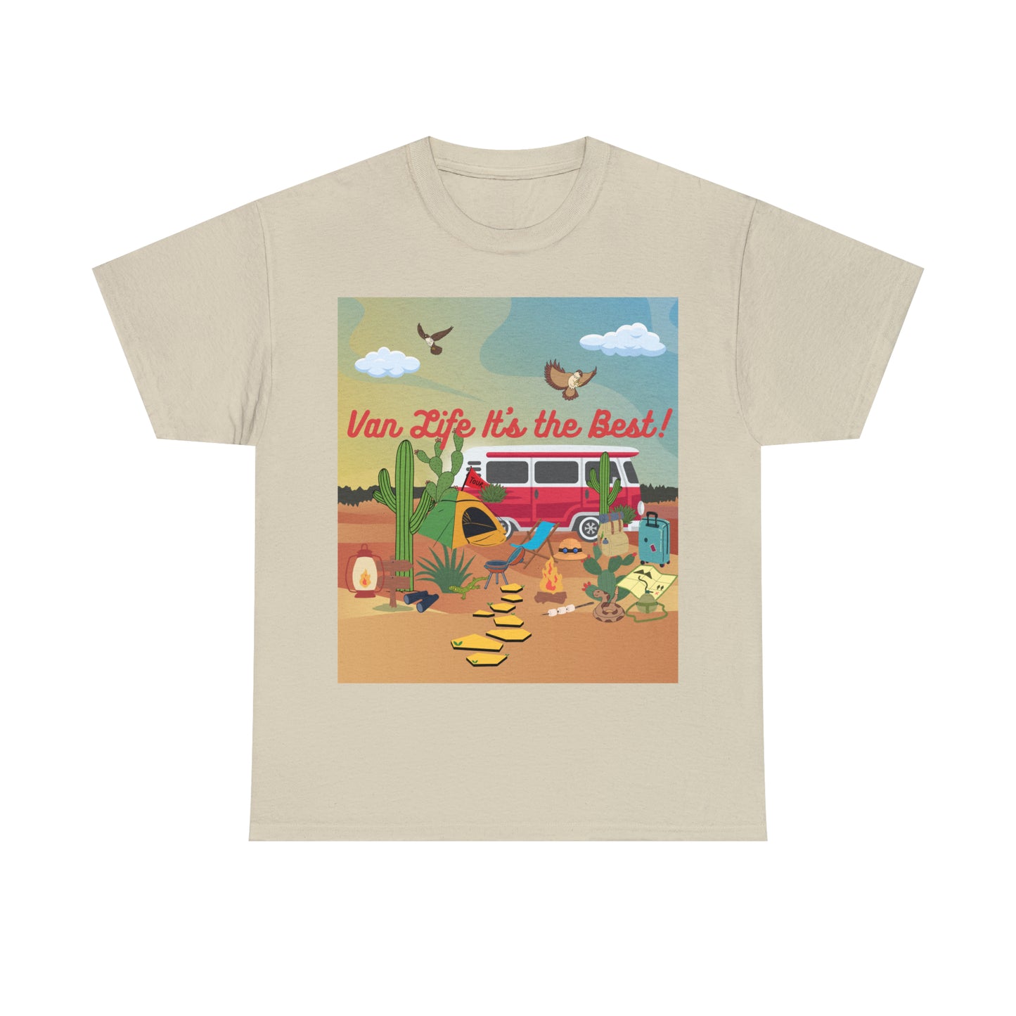 Van Life at Its Best Unisex Heavy Cotton Tee