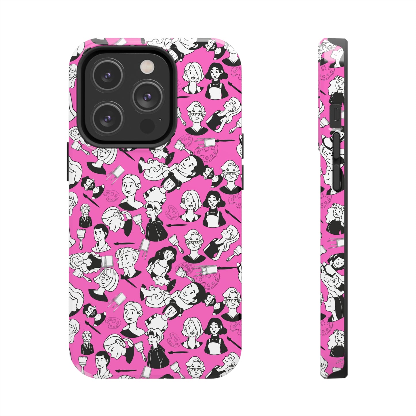 Inspirational Artist Pink Tough Phone Cases