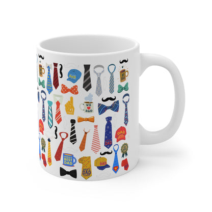 Tie Collaboration Ceramic Mug 11oz