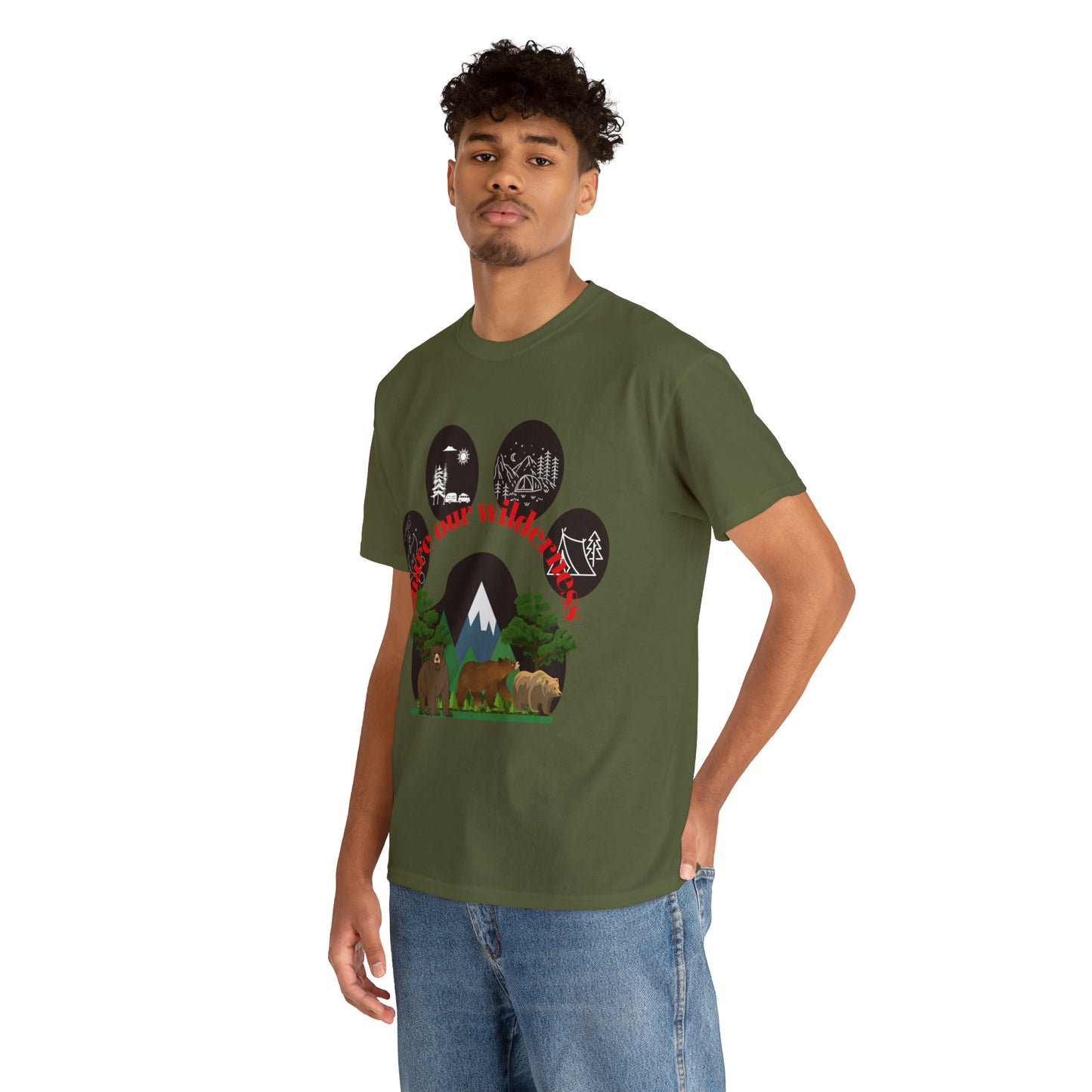 Share Our Wilderness Unisex Heavy Cotton Tee