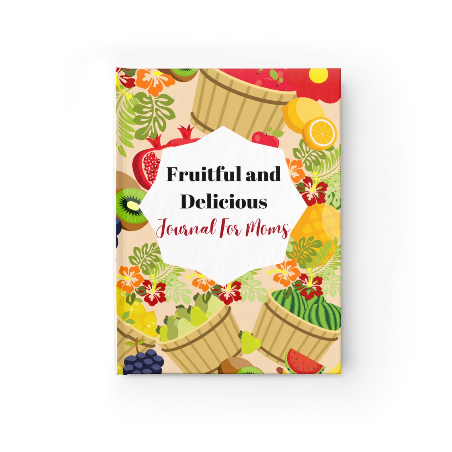 Fruitful and Delicious Journal Beige - Ruled Line