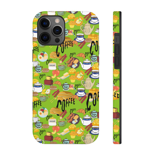 Morning Brunch Lime Tough Phone Cases