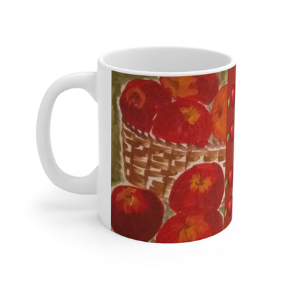 Apple Ceramic Mug 11oz