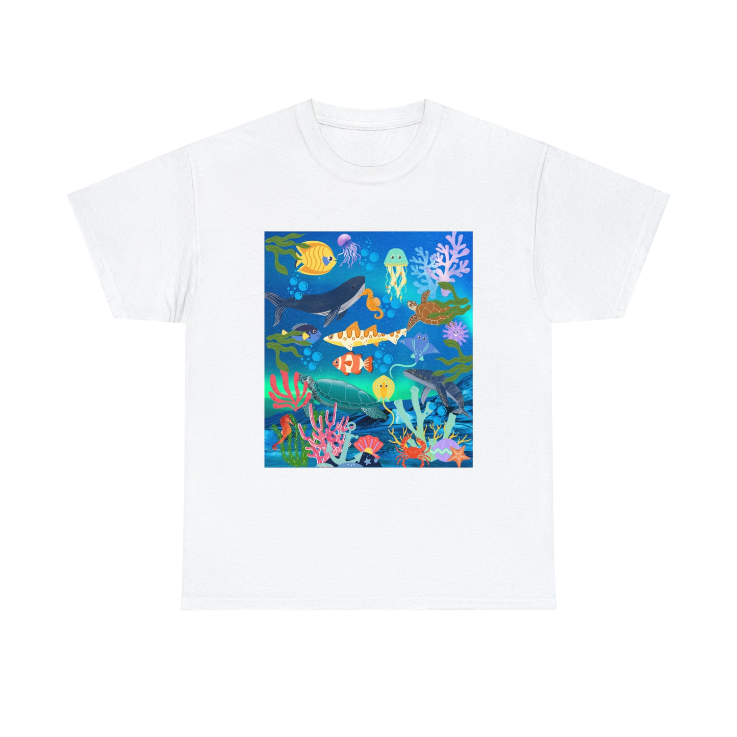 Ocean Scenery Unisex Heavy Cotton Tee