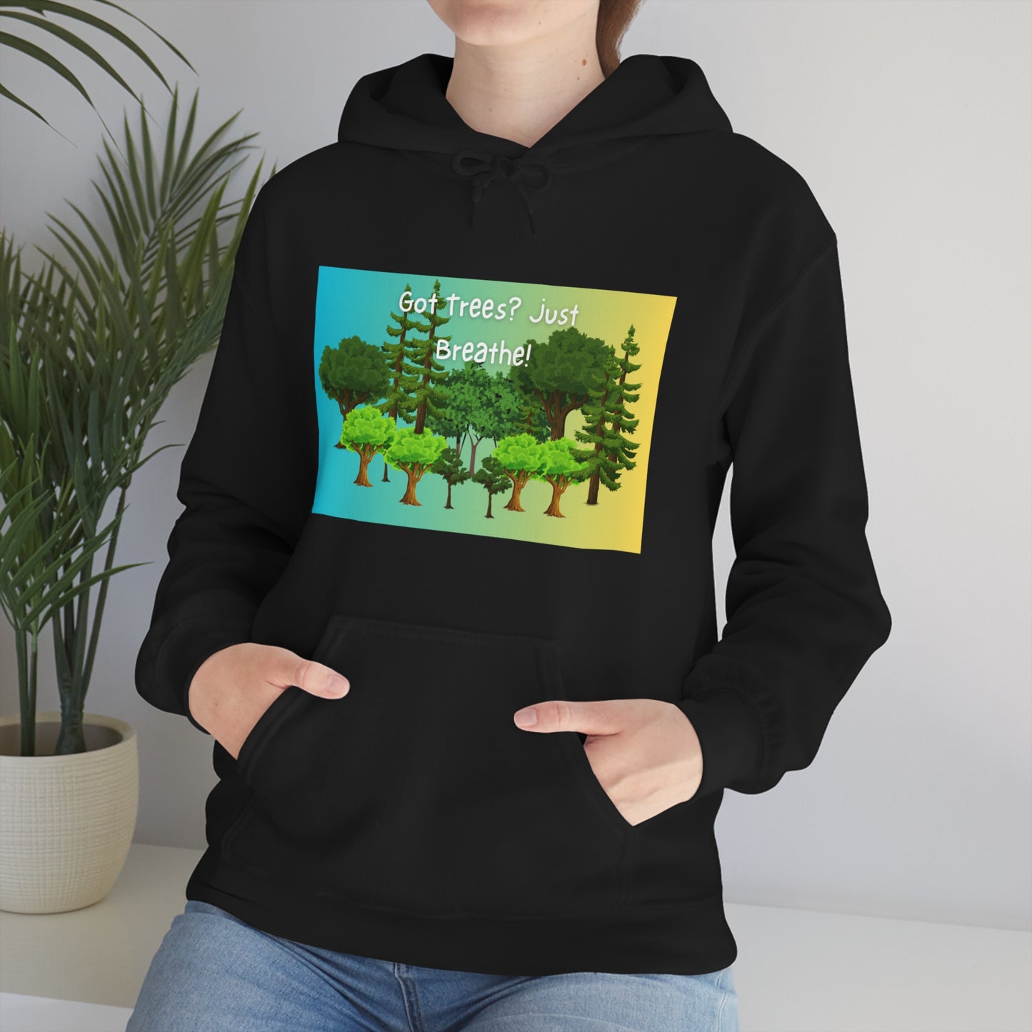 Got Trees? Just Breathe Unisex Heavy Blend™ Hooded Sweatshirt