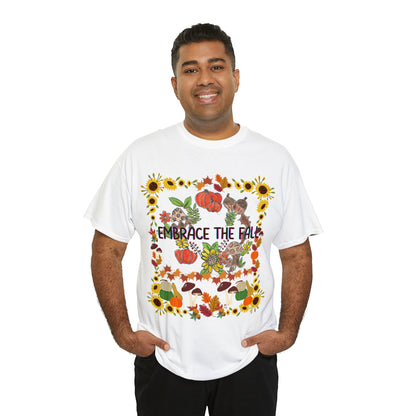 Embrace The Fall Unisex Heavy Cotton Tee