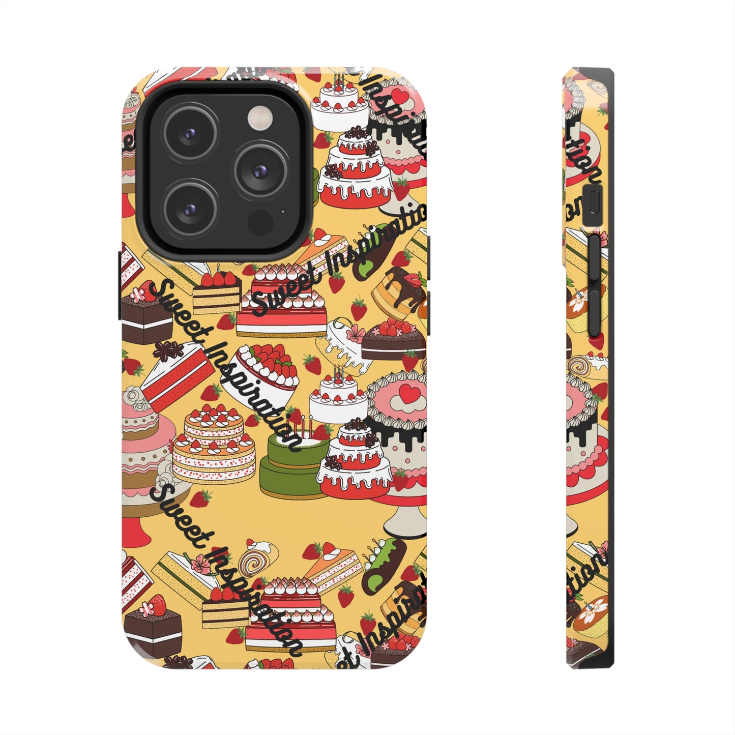 Sweetest Inspirations Yellow Tough Phone Cases