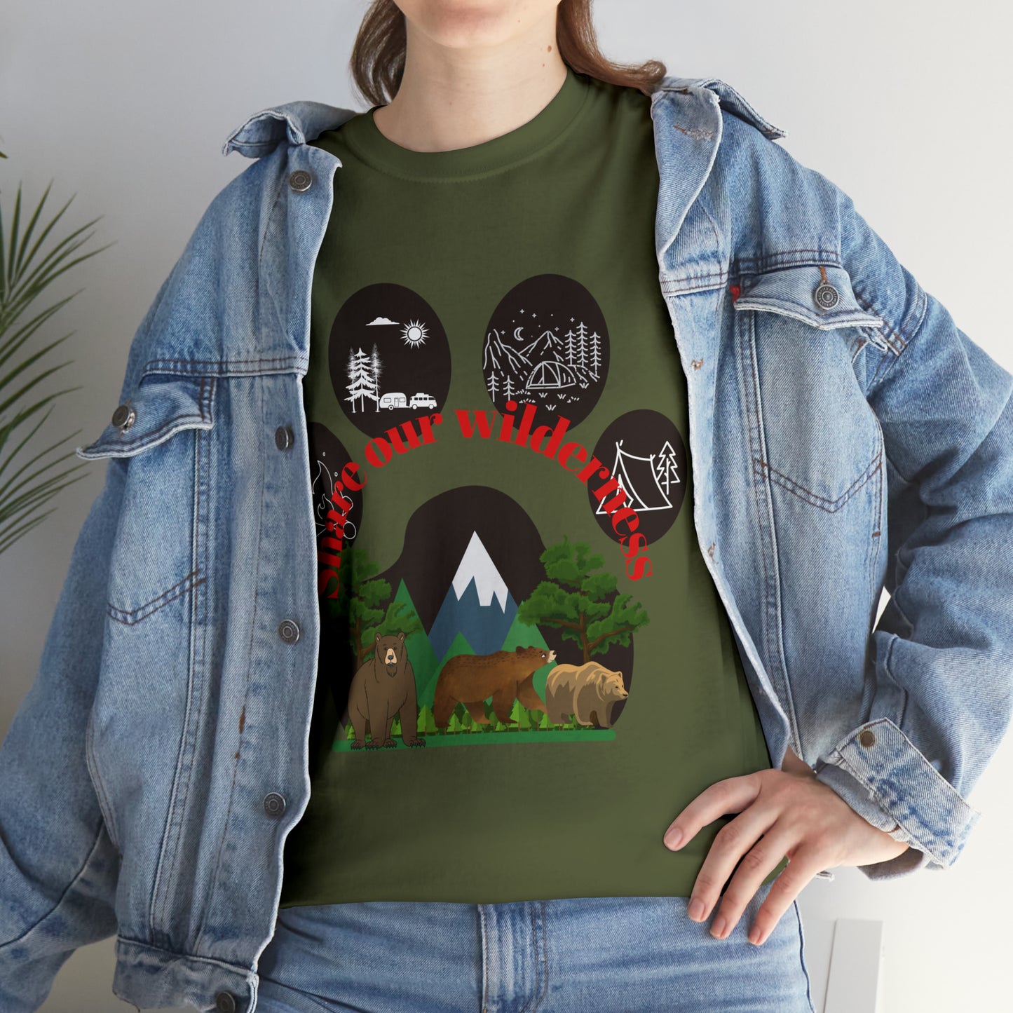 Share Our Wilderness Unisex Heavy Cotton Tee