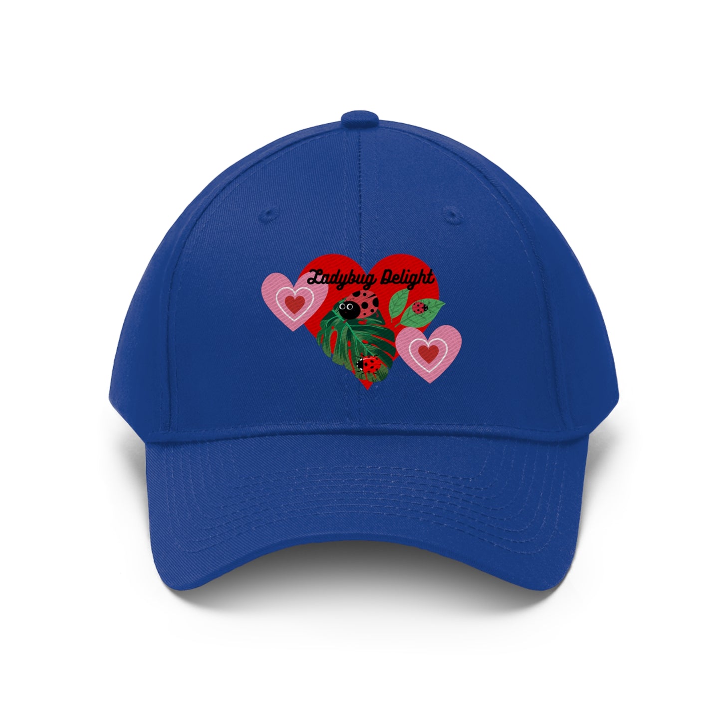 Ladybug Delight Unisex Twill Hat