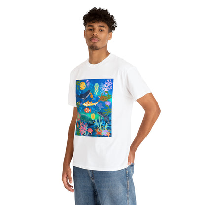 Ocean Scenery Unisex Heavy Cotton Tee