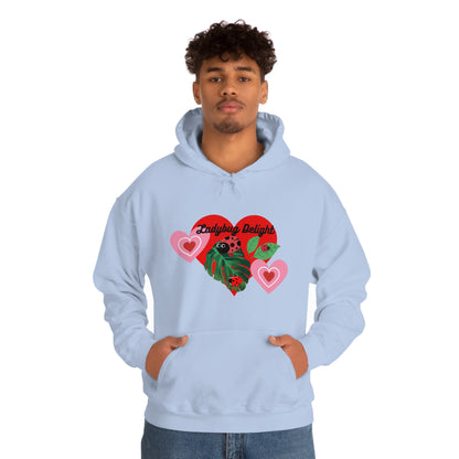 Ladybug Delight Unisex Heavy Blend™ Hooded Sweatshirt