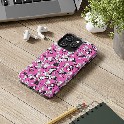 Inspirational Artist Pink Tough Phone Cases