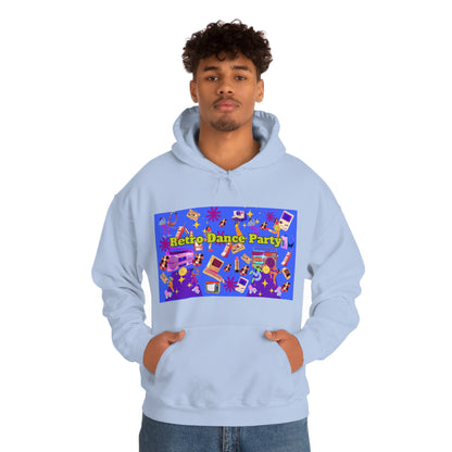 Retro Dance Party Unisex Heavy Blend™ Hooded Sweatshirt