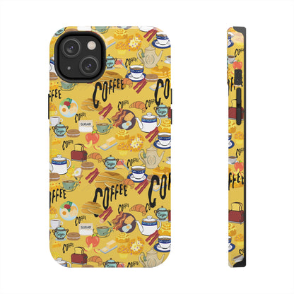 Morning Brunch Yellow Tough Phone Cases