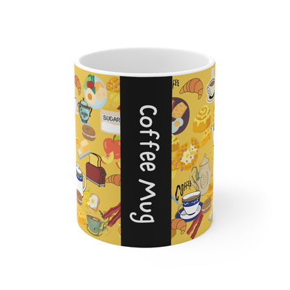 Morning Brunch Ceramic Mug 11oz