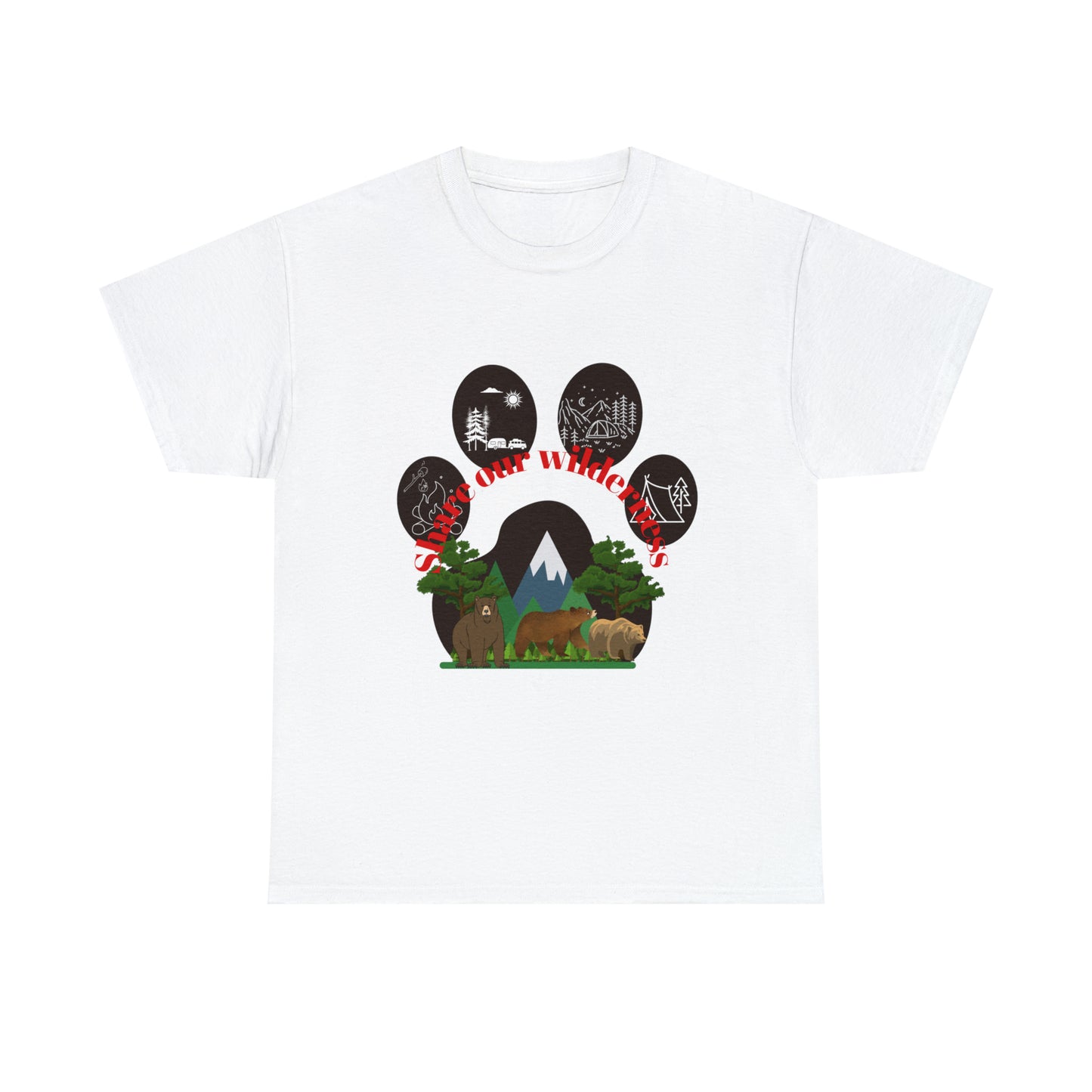 Share Our Wilderness Unisex Heavy Cotton Tee