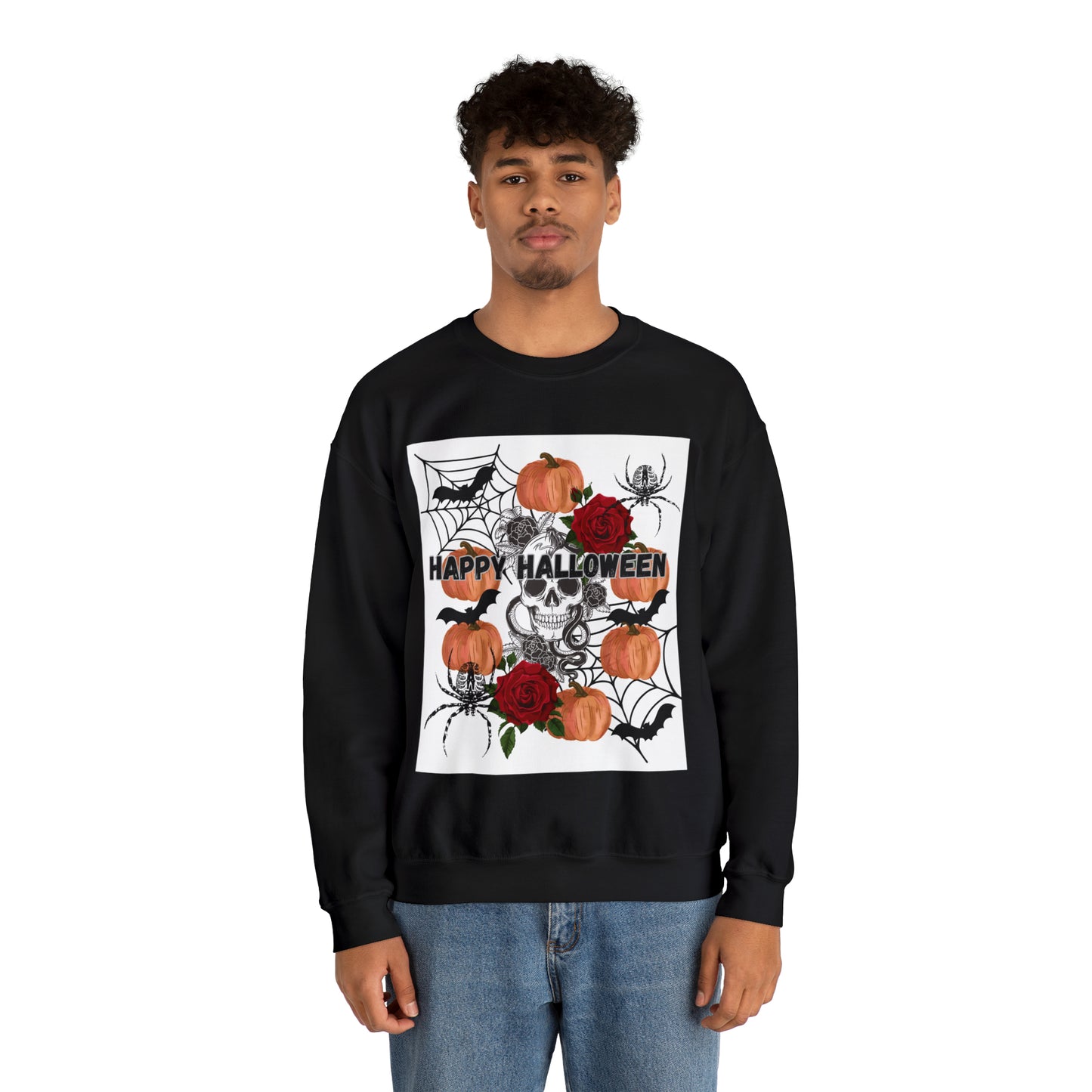 Happy Halloween Unisex Heavy Blend™ Crewneck Sweatshirt