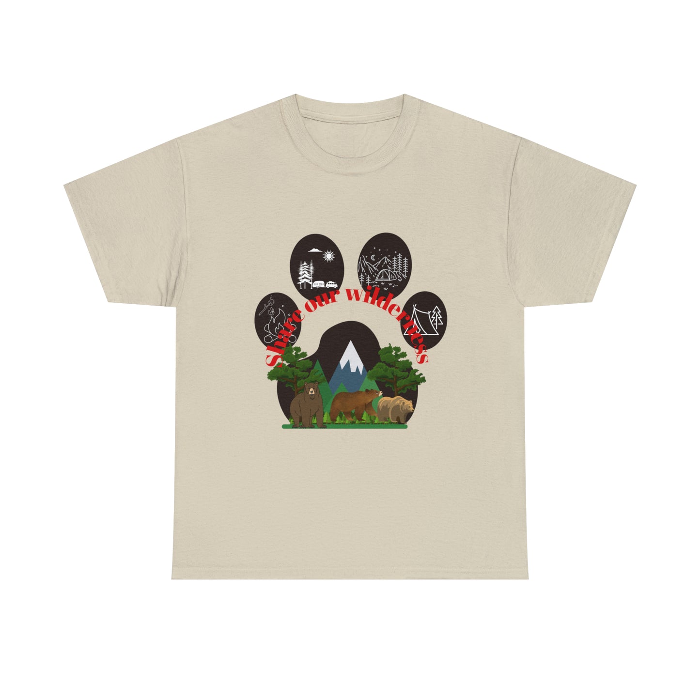 Share Our Wilderness Unisex Heavy Cotton Tee