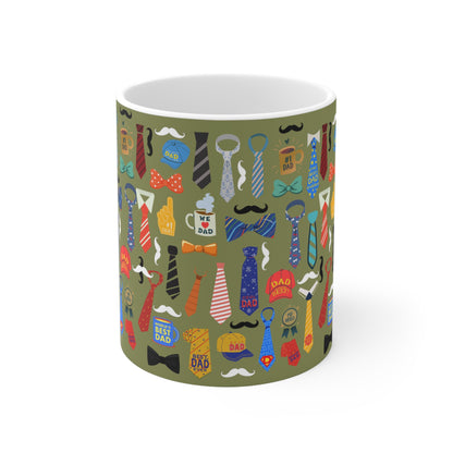 Tie Collaboration Ceramic Mug 11oz