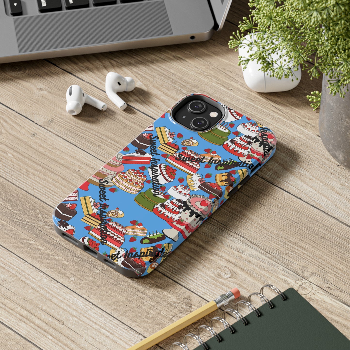 Sweet Inspiration Blue Tough Phone Cases