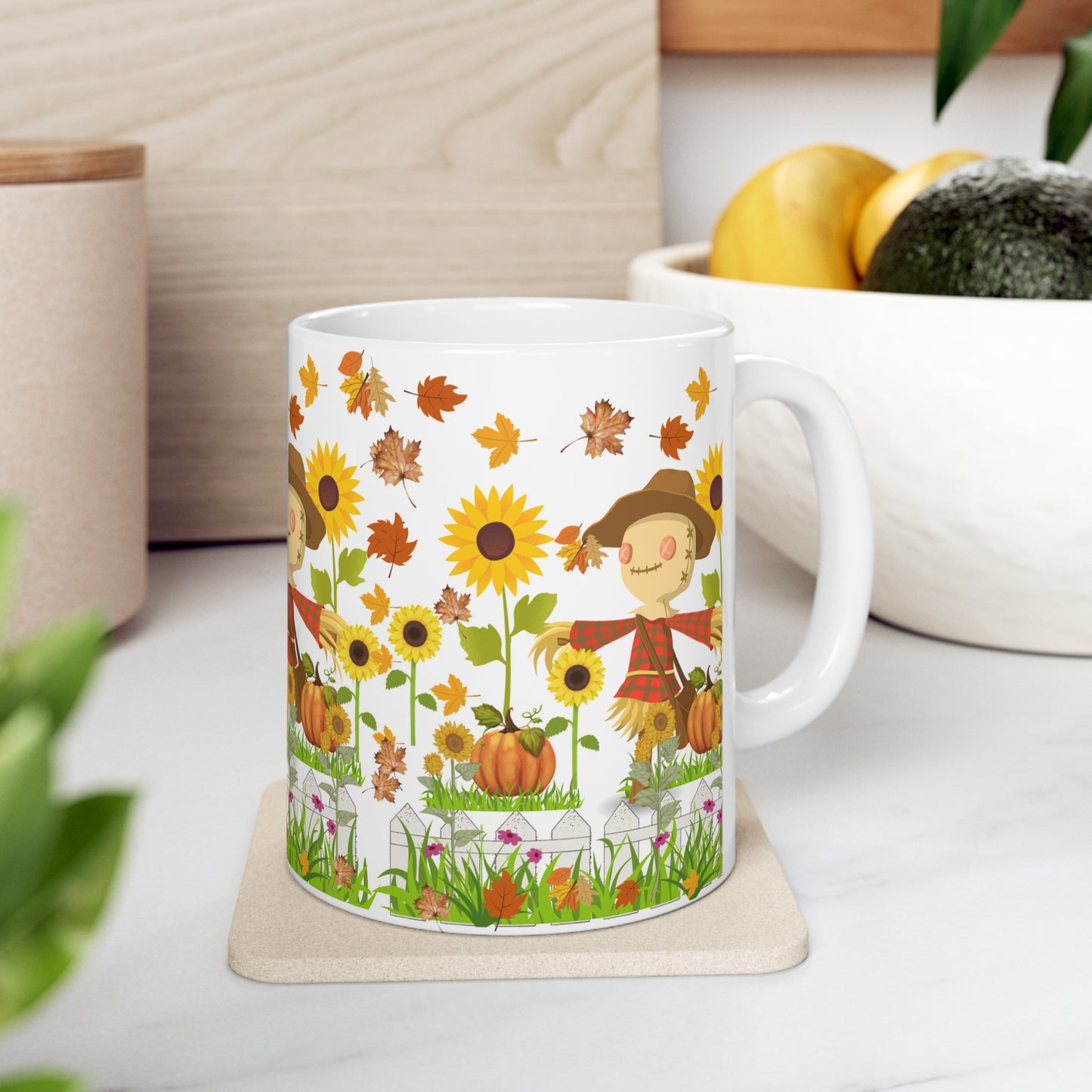 Vibing For Fall Ceramic Mug 11oz