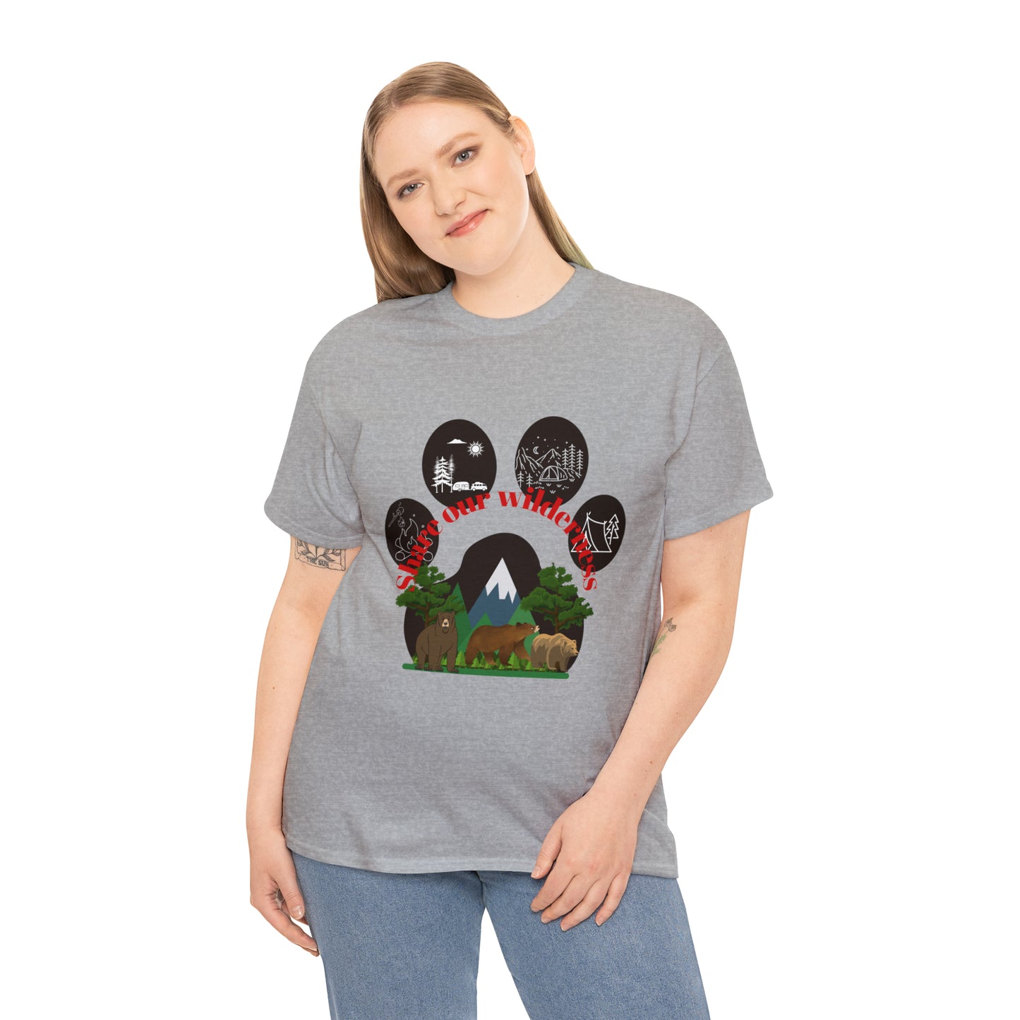 Share Our Wilderness Unisex Heavy Cotton Tee